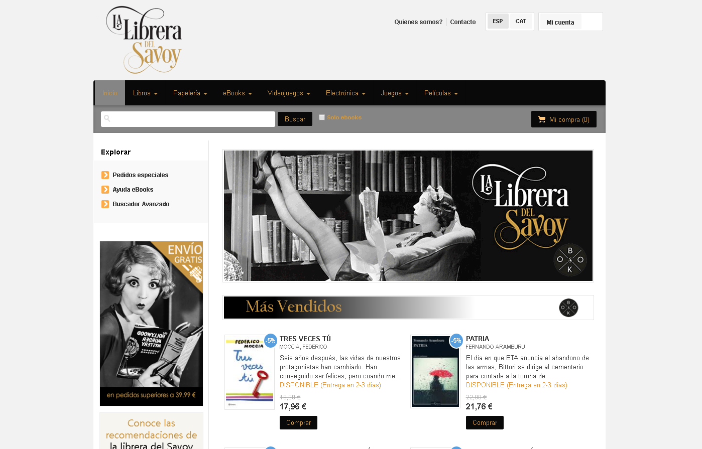 La Librera del Savoy